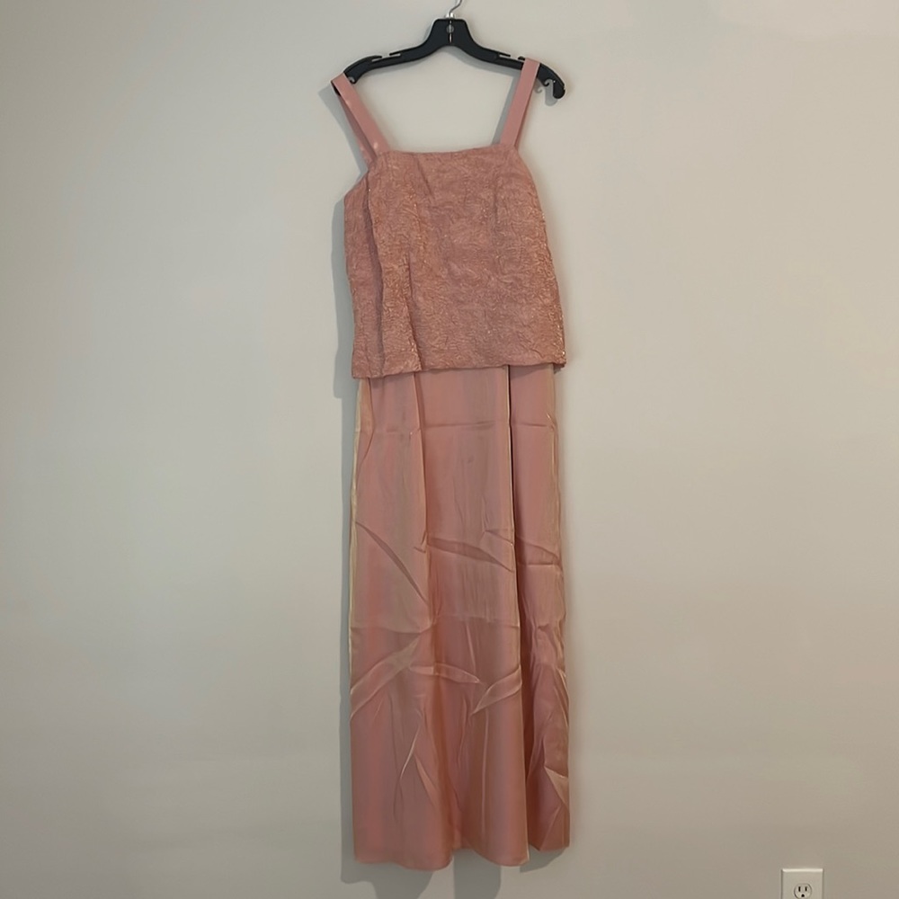 Oblique 2 Piece Formal Dress